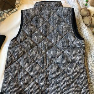 J. Crew Jackets & Coats - J. Crew Herringbone Puffer Vest J. Crew Jackets & Coats - J. Crew Herringbone Puffer Vest